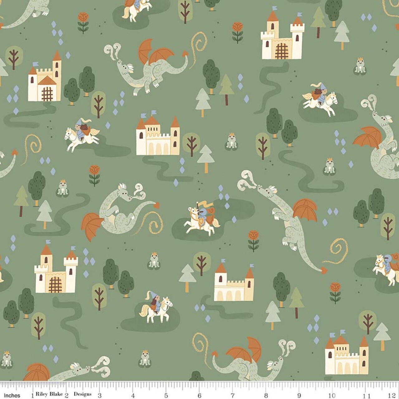 Main in Forest (c17430-forest) | Faraway Kingdom | Natalia Juan Abello | Riley Blake